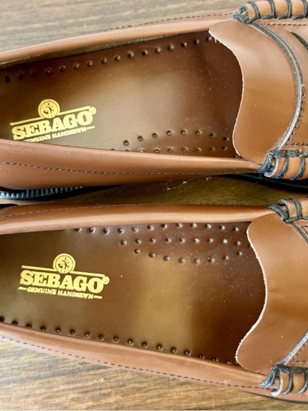 EUC•Sebago Classic Dan Women’s 8.5 loafer• light brown•$275 - Picture 3 of 7